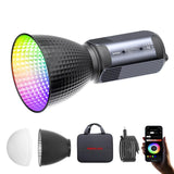 PHOTOOLEX Q40C 45W RGB LED 視頻燈 - Photoolex