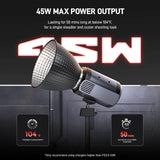 PHOTOOLEX Q40C 45W RGB LED 視頻燈 - Photoolex