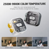 PHOTOOLEX Hello TOFU RGB Portable LED Camera Light - Photoolex