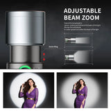 PHOTOOLEX Magnetic Gobos Four Colors Photography Spotlight 10W - Photoolex