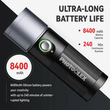 PHOTOOLEX Magnetic Gobos Four Colors Photography Spotlight 10W - Photoolex