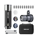 PHOTOOLEX Magnetic Gobos Four Colors Photography Spotlight 10W - Photoolex