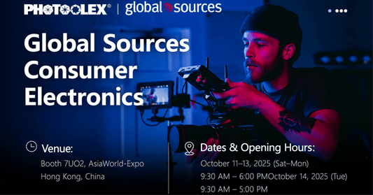 Photoolex Shines at the 2025 Global Sources Consumer Electronics Show – Discover the Power of Light! - Photoolex
