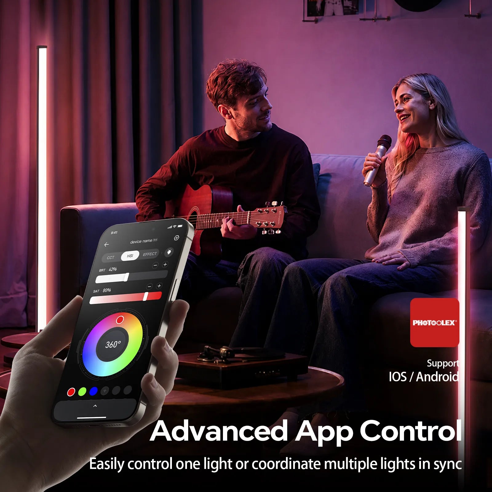 PHOTOOLEX B1200 RGB Tube Light - Photoolex
