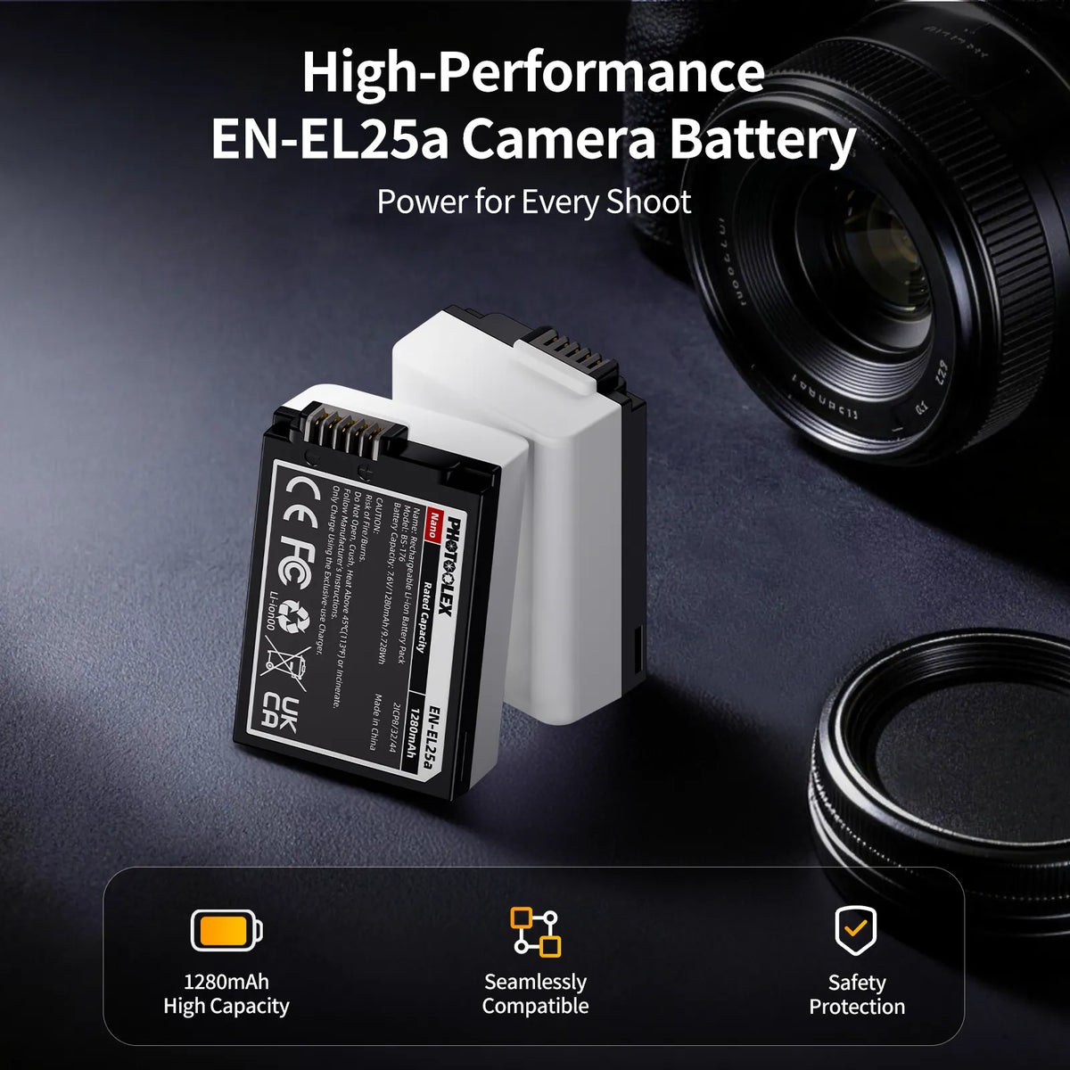 PHOTOOLEX BB Series Nano Camera Battery