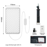 Photoolex MilkGlow Pro Soft Panel Light Kit - Photoolex