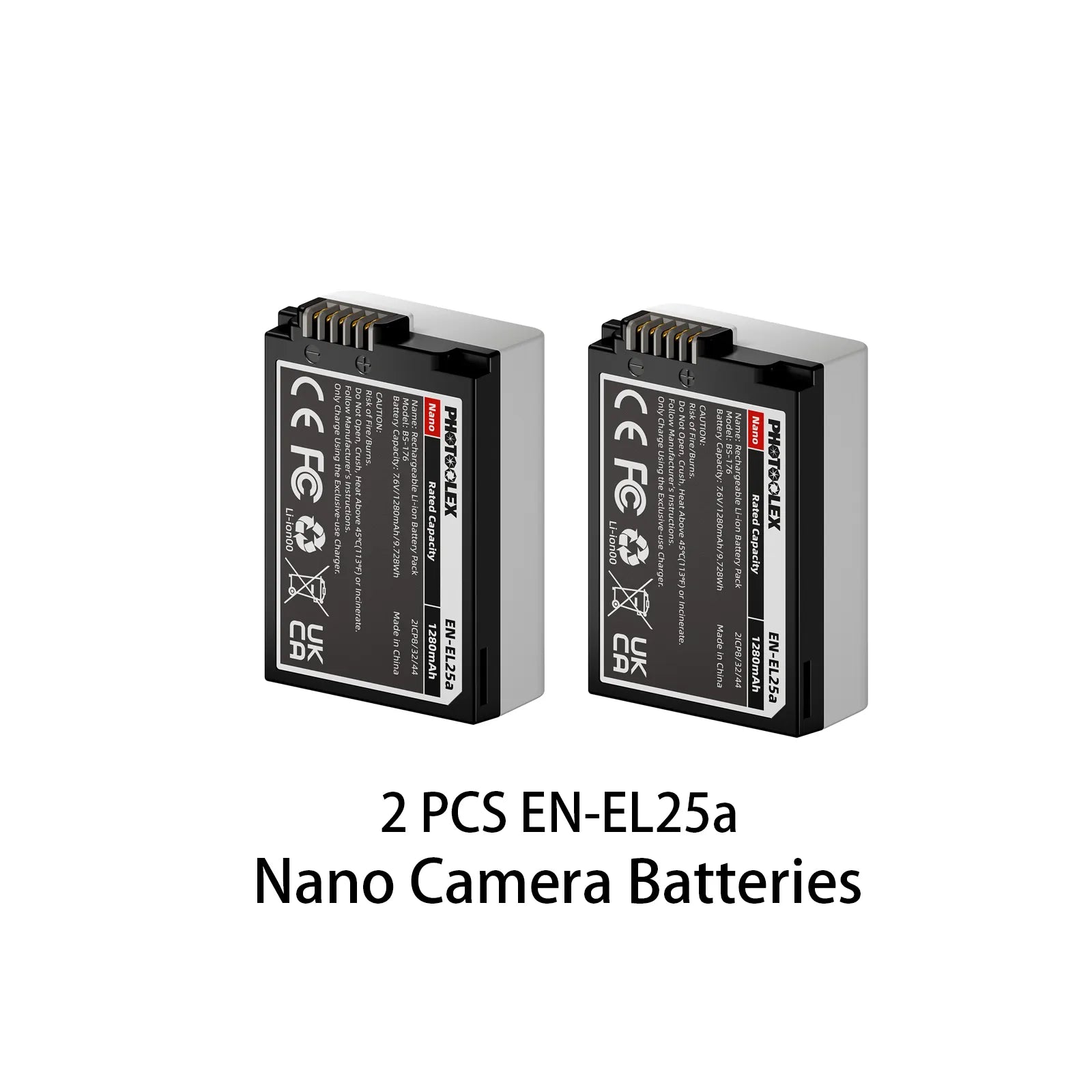PHOTOOLEX BB Series Camera Battery Charger(BB Pro / BB4 / BB2)& Battery Kit - Photoolex