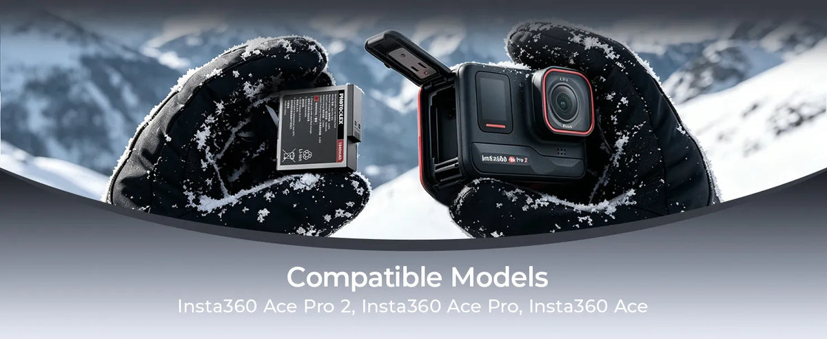 photoolex Insta360 Ace battery pc 2