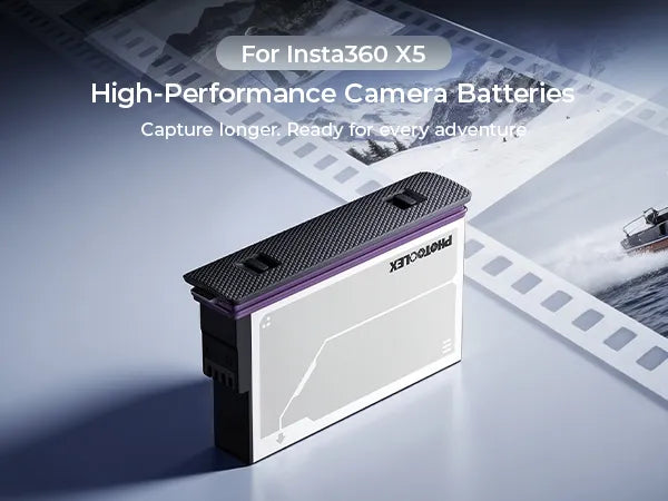 photoolex Insta360 X5 battery mo 1